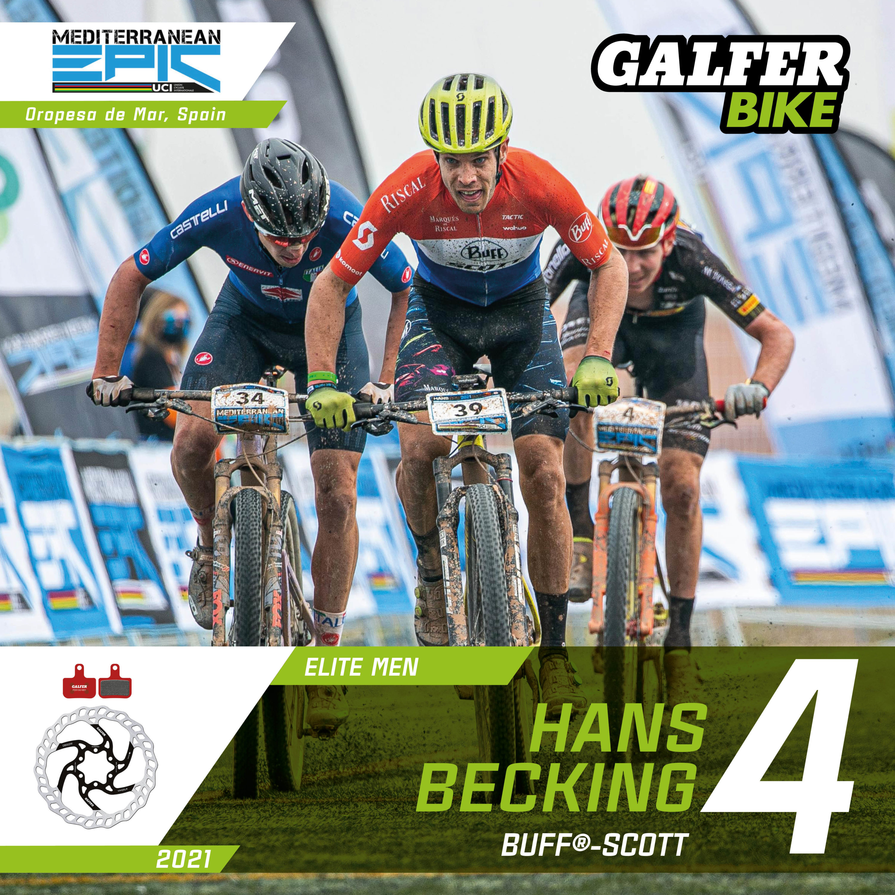 BUEN INICIO DE TEMPORADA PARA HANS BECKING - Galfer Bike