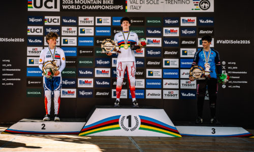 Thumbnail: RAOUL SCHNEEBERGER, CAMPEÓN DEL MUNDO UCI DH JUNIOR 2026 CON GALFER