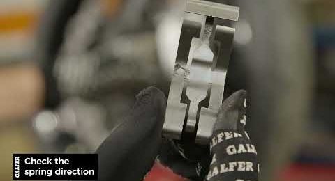 Brake pads replacement by Galfer Brakes