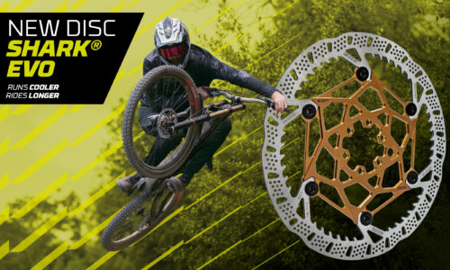 GALFER TAKES ITS SHARK LINE TO THE NEXT LEVEL WITH THE NEW DISC SHARK® EVO FOR MTB